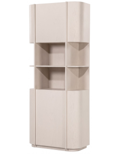 vitrineskab vitrine skab eg egetræ træ moderne design 2