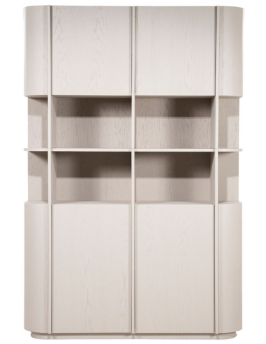 vitrineskab vitrine skab eg egetræ træ moderne design