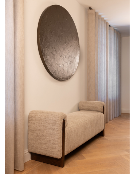 bænk entre garderobe moderne design