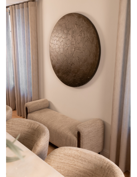 bænk entre garderobe moderne design