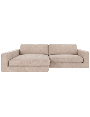 chaiselongsofa i beige stof komfortabel design flydersofa sofa moderne chaiselong modulsofa