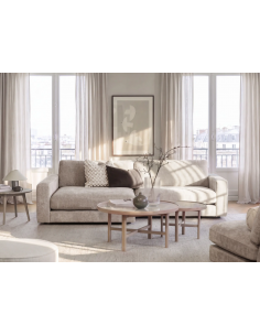 chaiselongsofa i beige stof komfortabel design flydersofa sofa moderne chaiselong modulsofa 2