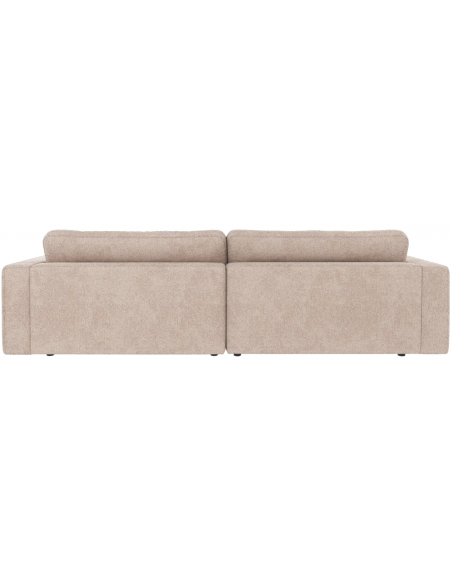 chaiselongsofa i beige stof komfortabel design flydersofa sofa moderne chaiselong modulsofa