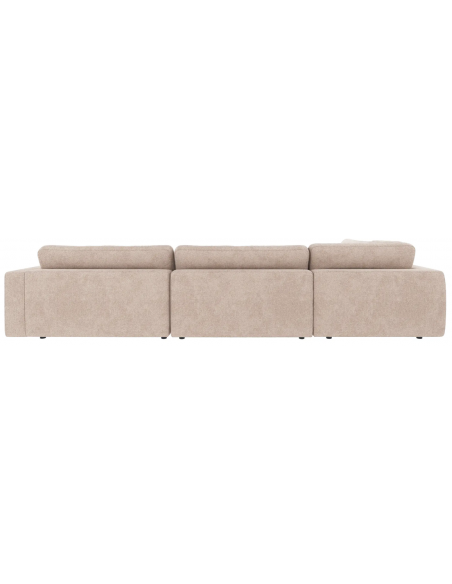 chaiselongsofa i beige stof komfortabel design flydersofa sofa moderne chaiselong modulsofa
