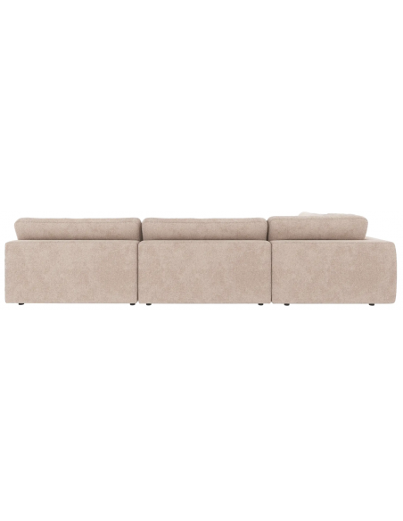 chaiselongsofa i beige stof komfortabel design flydersofa sofa moderne chaiselong modulsofa
