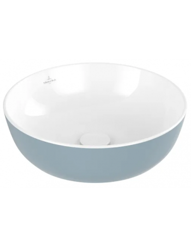 rund håndvask vask bordmonteret bordplade keramik porcelæn