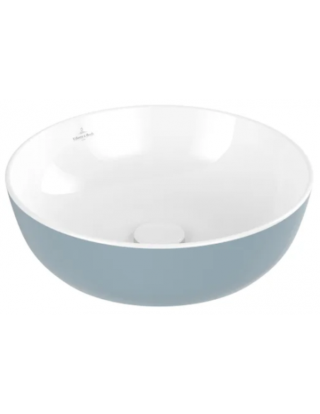 rund håndvask vask bordmonteret bordplade keramik porcelæn