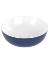 Villeroy & Boch Bordmonteret rund håndvask m/bundventil i porcelæn Ø43 cm - Blå