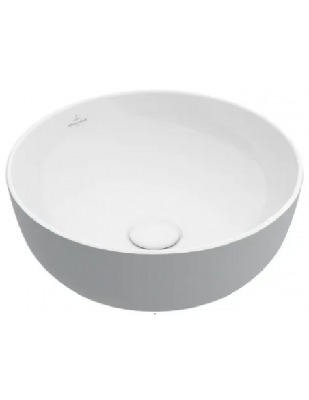 rund håndvask vask bordmonteret bordplade keramik porcelæn