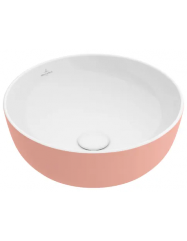 rund håndvask vask bordmonteret bordplade keramik porcelæn