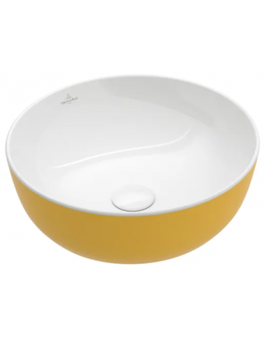 rund håndvask vask bordmonteret bordplade keramik porcelæn