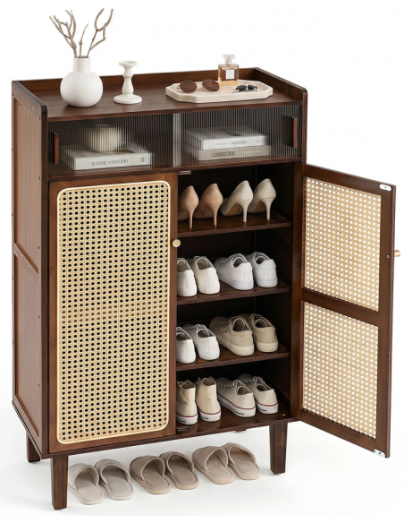Skoskab skobænk moderne design skoopbevaring garderobe
