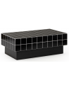 MOSAIK Sofabord i MDF 100 x 60 cm - Sort