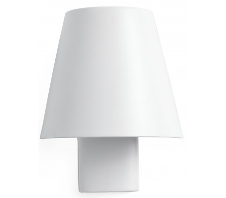 Billede af Væglampe i aluminium H14 cm 1 x LED 4W - Hvid