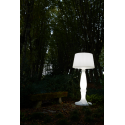 AGATA udendørs gulvlampe i Poleasy H180 x Ø80 cm - Hvid