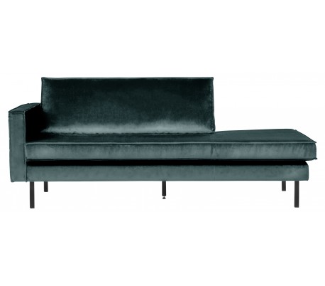 Se Rodeo daybed sofa i velour B206 cm - Teal hos Lepong.dk