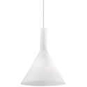 COCKTAIL Loftlampe i glas Ø35 cm 1 x E27 - Hvid