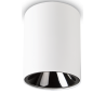 NITRO Påbygningsspot i metal Ø10,5 cm 1 x 15W LED - Mat hvid