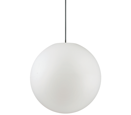 SOLE Loftlampe i kunststof Ø30 cm 1 x E27 - Hvid