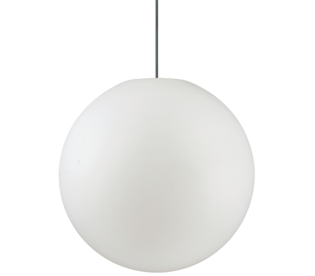 SOLE Loftlampe i kunststof Ø40 cm 1 x E27 - Hvid