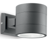 SNIF Væglampe i aluminium H11 cm 1 x G9 - Antracit