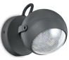 ZENITH Væglampe i aluminium Ø12 cm 1 x GU10 - Antracit