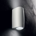 KEOPE Væglampe i aluminium H16,5 cm 1 x GU10 - Hvid