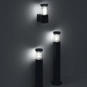 KEOPE Væglampe i aluminium H18,5 cm 1 x E27 - Sort