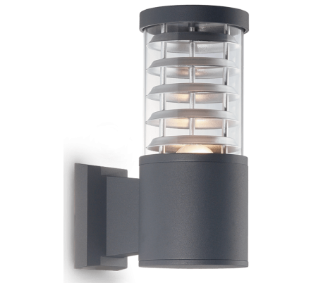 Billede af TRONCO Væglampe i aluminium H25 cm 1 x E27 - Antracit
