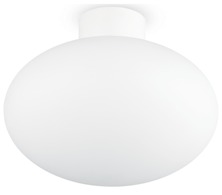 SOUND Loftlampe i aluminium og kunststof Ø30 cm 1 x E27 - Hvid