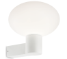 ARMONY Væglampe i aluminium og kunststof H27,5 cm 1 x E27 - Hvid