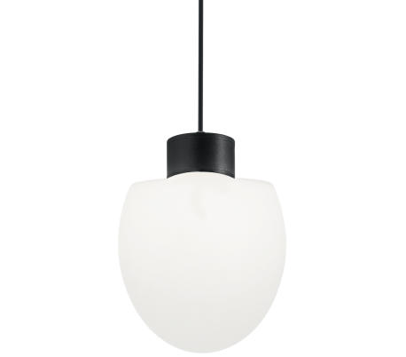 Se CONCERTO Loftlampe i aluminium og kunststof Ø23 cm 1 x E27 - Sort hos Lepong.dk