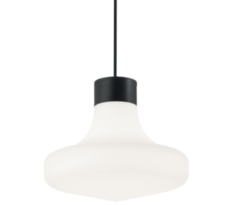 Billede af SOUND Loftlampe i aluminium og kunststof Ø30 cm 1 x E27 - Sort