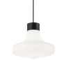 SOUND Loftlampe i aluminium og kunststof Ø30 cm 1 x E27 - Sort