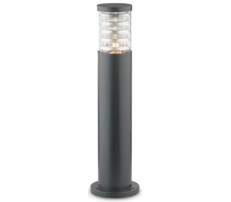 Billede af TRONCO Bedlampe i aluminium og Pyrexglas H60,5 cm 1 x E27 - Antracit