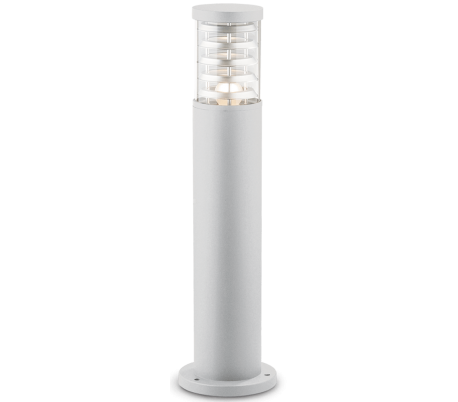 Se TRONCO Bedlampe i aluminium og Pyrexglas H60,5 cm 1 x E27 - Hvid hos Lepong.dk