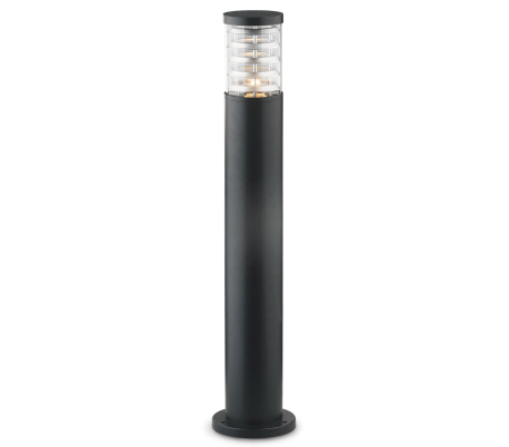 Billede af TRONCO Bedlampe i aluminium og Pyrexglas H80,5 cm 1 x E27 - Sort