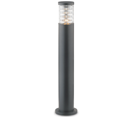 Billede af TRONCO Bedlampe i aluminium og Pyrexglas H80,5 cm 1 x E27 - Antracit