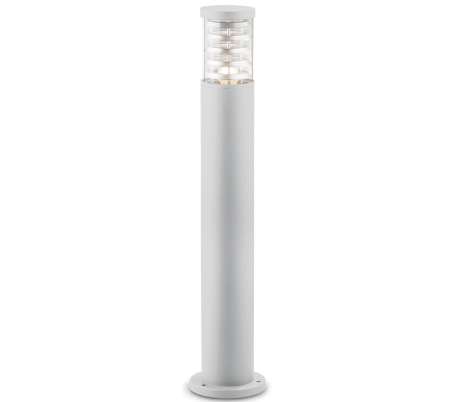 Billede af TRONCO Bedlampe i aluminium og Pyrexglas H80,5 cm 1 x E27 - Hvid