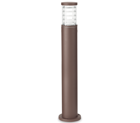 Se TRONCO Bedlampe i aluminium og Pyrexglas H80,5 cm 1 x E27 - Brun hos Lepong.dk