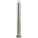 VENUS Bedlampe i stål og akryl H60 cm 1 x GU10 - Børstet stål