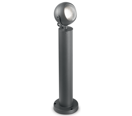 Billede af ZENITH Bedlampe i aluminium og plast H60 cm 1 x GU10 - Antracit/Klar