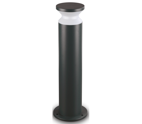 Se TORRE Bedlampe i aluminium og plast H60 cm 1 x E27 - Sort/Hvid hos Lepong.dk