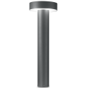 TESLA Bedlampe i aluminium og plast H80 cm 4 x G9 - Antracit/Hvid