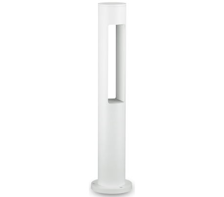 Se ACQUA Bedlampe i aluminium og glas H60 cm 1 x G9 - Hvid/Klar hos Lepong.dk