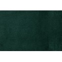 Hjørnesofa højrevendt i velour 266 x 213 cm - Mørkegrøn